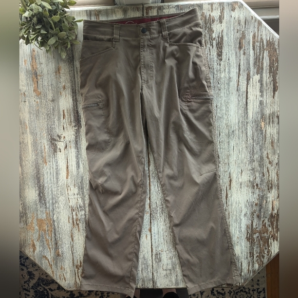 Wrangler All Terrain Utility Cargo Pant Mens 32x30 Brown - Picture 2 of 9